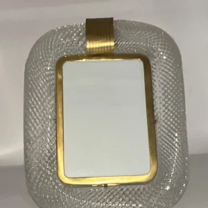 Murano cornice portafoto in vetro, anni ’40–’50