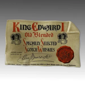 Piero Fornasetti per Martini & Rossi, posacenere King Edward I