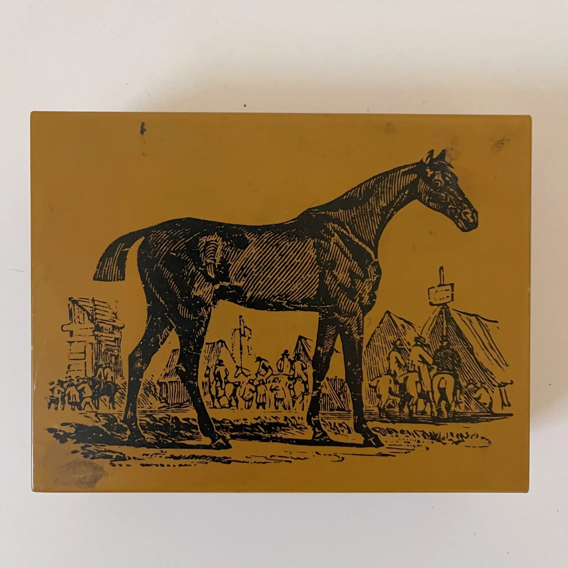 FORNASETTI PIERO, serie di 5 scatole Milano, anni '50 - immagine 8