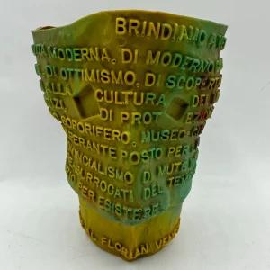 GAETANO PESCE VASO GOTO 1995 BIENNALE VENEZIA