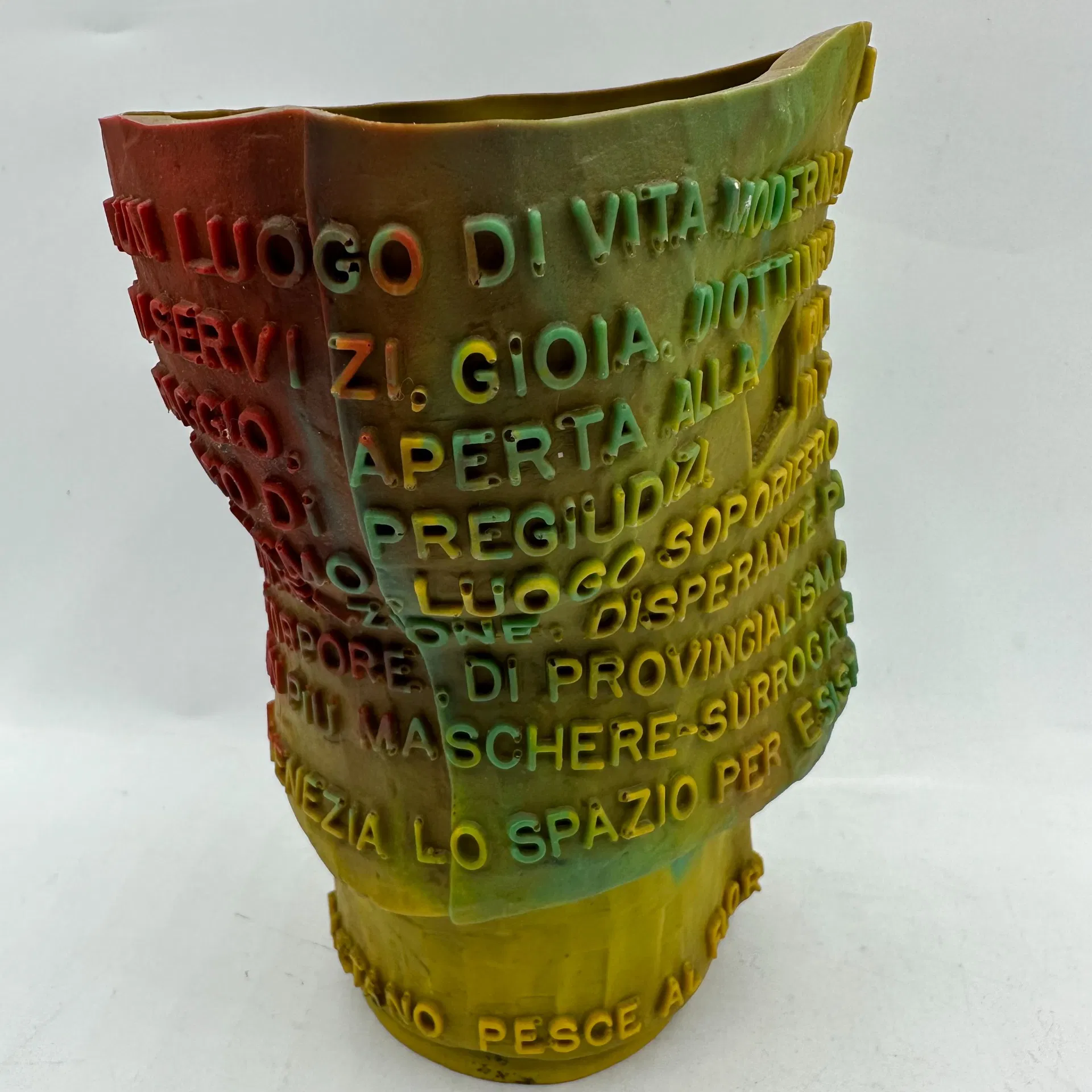 GAETANO PESCE VASO GOTO 1995 BIENNALE VENEZIA - immagine 4