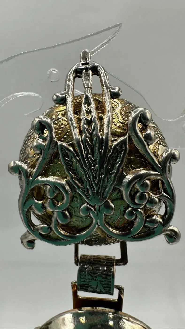 Orecchini pendenti in metallo a clips - immagine 3