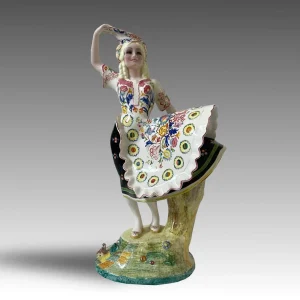 Ungherese, scultura dipinta a mano - Sandro Vacchetti