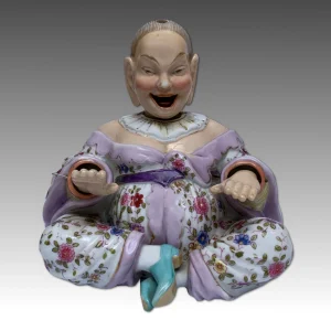 Magot, porcellana decorata a mano, fine XIX secolo - Ernst Bohne Sohne, Rudolstadt