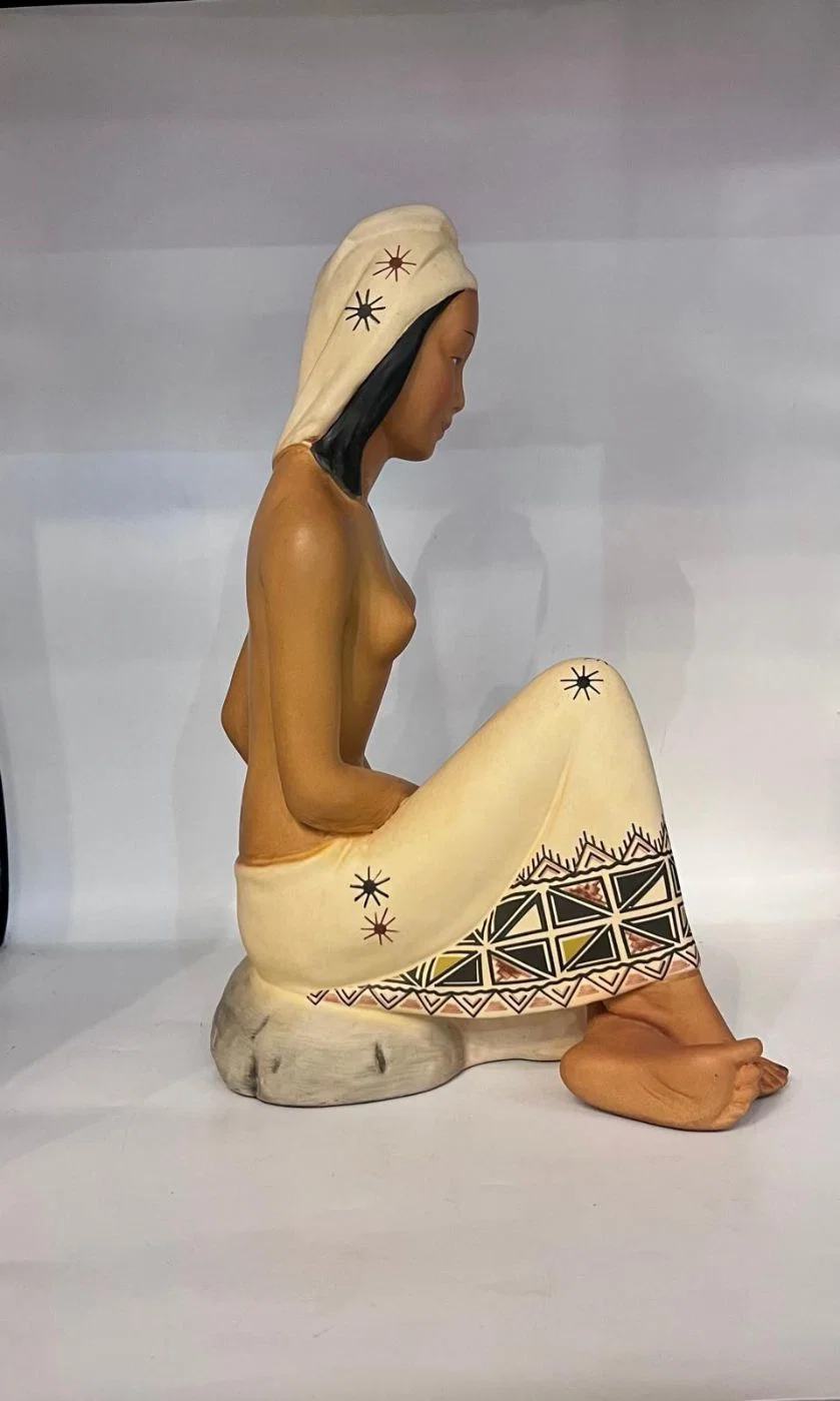 "Pekuela" n. 103, scultura in ceramica policroma - Bio Torino - immagine 2