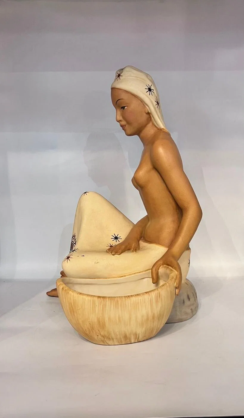 "Pekuela" n. 103, scultura in ceramica policroma - Bio Torino - immagine 4