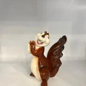 Scoiattolo, ceramica serie Walt Disney - Ugo Zaccagnini